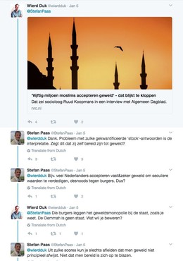 Twit 1: dicussie stefan wierd
