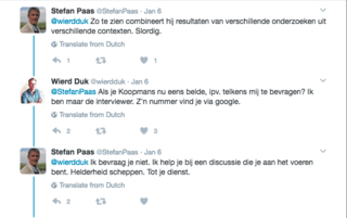 Twit 2: discussie stefan wierd